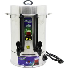 MidasTech Çay Otomatı 120 Bardak Semaver Elektrikli Çay Makinesi ( Marka Değişkenlik Gösterebilir