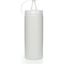Şeffaf Sos Şişesi - 1000ML Dev Boy 3 Adet Midastech