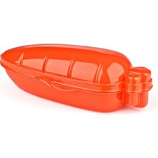 Havuç Şekilli Saklama Kabı 500 ml Midastech