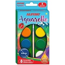 Alpino Sulu Boya 8 Renk 28Mm Aq-08