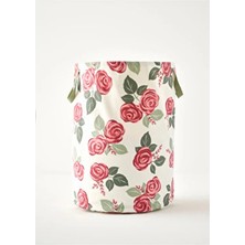 Bella Maison %100 Pamuk Rose Çamaşır Sepeti Mürdüm (36X50 Cm)