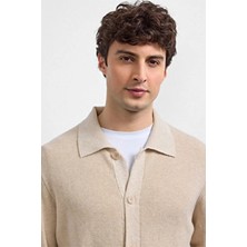 Back And Bond Bej Regular Fit Hırka