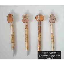 Dogadastore Capybara 0,7 Uçlu Versatil Kalem 4 Lü Ürün