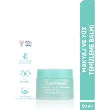 CENTESOL Makyaj ve Yüz Temizleme Balmı Arındırıcı Nemlendirici Aydınlatıcı Yağ Bazlı Cleansing Balm 50 ML
