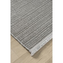 Elvey Home Gri Iskandinav Bohem Yüksek Kalite Bukle Yumuşak Salon Koridor Mutfak Çocuk Oturma Odası Halı Yolluk