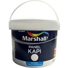 Marshall 2,5 Lt Beyaz Renkli Su Bazlı Panel Kapı Boyası İç Mekan Dekorasyonu için