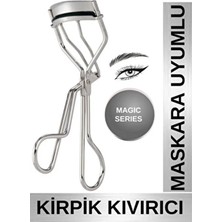 SheMask Kirpik Kıvırıcı & Kirpik Makası - Magic Series Pro Eyelash Curler Maskara Öncesi Doğal Kıvrık Kirpik