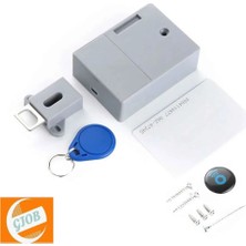 Gjob Görünmez Elektronik Dolap Kilidi, Gizli Kilit, Ahşap Dolap Çekmece Soyunma Dolabı Için Dıy Rfid Kilidi 1 ER ADET KEY KART