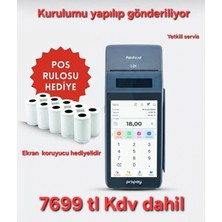 Propay P1000 Ecr Android Yazarkasa Hızlı Pos 4g ve Wi-Fi (Mali Kaydı Yapılıp Kargoya Verilir)