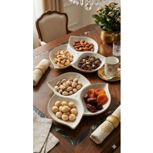 Çeyizova 3 Bölmeli Çerezlik / Sunumluk / Servis Tabağı