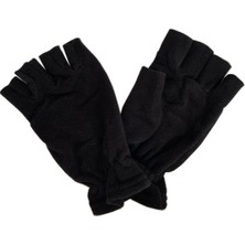 Savex.006 Polar Yarım Parmak Eldiven Siyah