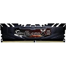 Gskıll Flare x 8gb 2400MHZ Ddr4 CL16 Pc Ram F4-2400C16S-8GFX (Amd Ryzen Uyumlu) 1.2V