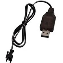 DNR Bilişim USB Iki Pinli Siyah Soket 9.6 V 250MA Uzak Kumandalı Oyuncak Araba Şarj Cihazı