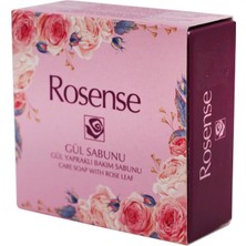 Rosense 100 gr Gül Yapraklı Sabun Cilt İçin Nemlendirici Etki ve Doğal Gül İçeriği