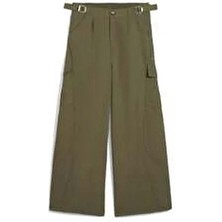 Puma Nıne To Fıve Unisex Pantolon Yeşil Renk Dokuma Kumaş Kargo Cep Özelliği ile Outdoor Kullanım