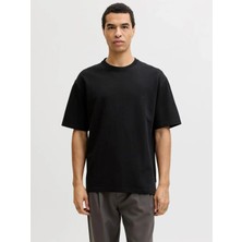 Jack & Jones Jack Jones Jprblaethan Ss Logo Tee Sn Erkek Siyah Tshirt 12292340-02