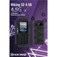 Hiking S2 4.5G Uyumlu Tuşlu Cep Telefonu Çift Sim 2,8 inç Ekran ile Pratik Kullanım Sunar