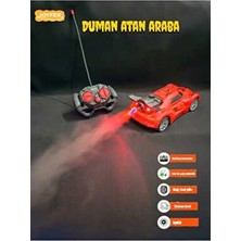 Joyfer Full Fonksiyon Yüksek Hızlı Uzaktan Kumandalı Şarjlı Işıklı Duman Atan Araba Darbeye Dayanıklı 18 cm