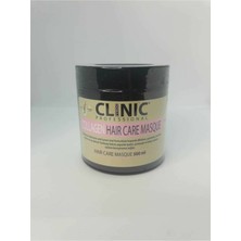 500 ml Clinic Professional Collagen Maske Yıpranmış Saçlar İçin Dökülmeye Karşı Bakım Maskesi