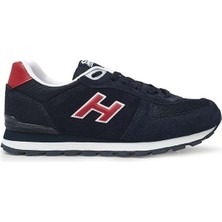 Hammer Jack PERU M AYAKKABI Deri Lacivert - Kırmızı Erkek Sneaker
