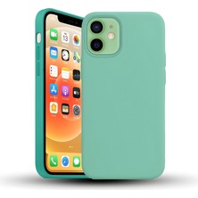 Bix iPhone 11 Silikon Kılıf Güçlü Koruma Darbe Emici Nane Yeşili