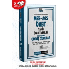 2026 Meb-Ags Öabt Tarih Öğretmenliği Tamamı Çözümü Çıkmış Sorular