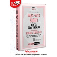 2026 Meb-Ags Öabt Kimya Öğretmenliği Tamamı Çözümlü Çıkmış Sorula