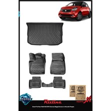 Rizline Smart Forfour Elektrikli 2014 Sonrası Bagaj Havuzu ve Havuzlu Paspas