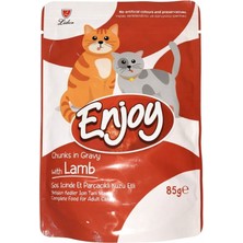 Enjoy Pouch Kedi Konservesi 85 gr