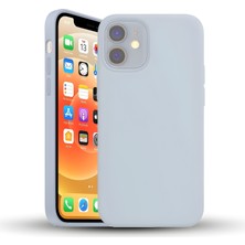Bix iPhone 11 Silikon Kılıf Güçlü Koruma Darbe Emici Gök Mavisi