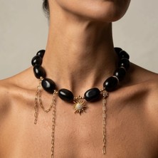 THEIA GemWorks Nuit - Siyah Turmalin Kolye