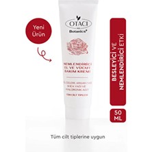 Otacı Nemlendirici El ve Vücut Bakım Kremi - Gül Özleri ve Hyalüronik Asit