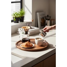 Akayev Akasya 30 cm Yuvarlak Sunum Tabağı