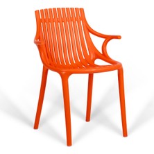 Retro Art Monaco Kafe ve Bahçe Sandalyesi 4'lü Set