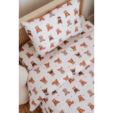 Tek Kişilik Çocuk Nevresim Takımı (160X220), Organik Pamuk Saten - Teddy