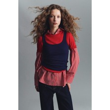 DeFacto Slim Fit Basic Fitilli Kaşkorse Atlet E5539AX25SM