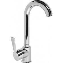 Nuss Safir Kuğu Lavabo  Bataryası-Parlak Krom-N 9602