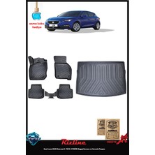 Rizline Seat Leon 2020 Sonrası E-Tsi E-Hybrid Bagaj Havuzu ve Havuzlu Paspas