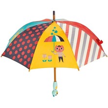 Vilac - Bear Umbrella- Mavi Ayı Şemsiye