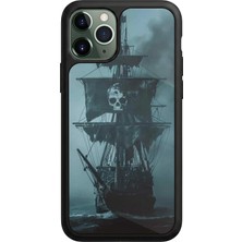 iPhone 11 Pro Max Uyumlu Korsan Tasarımlı Glossy Premium Kılıf