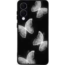 Samsung Galaxy S25 Edge Uyumlu Kelebek Tasarımlı Glossy Premium Kılıf