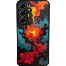 Samsung Galaxy S25 Uyumlu Abstract Tasarımlı Glossy Premium Kılıf