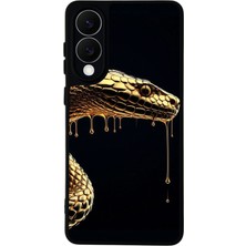 Samsung Galaxy S25 Edge Uyumlu Yılan Tasarımlı Glossy Premium Kılıf