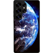 Samsung Galaxy S25 Ultra Uyumlu Ay Tasarımlı Glossy Premium Kılıf