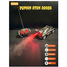 Joyfer Yüksek Hızlı Uzaktan Kumandalı Duman Atan Araba 18 cm Darbeye Dayanıklı 3+ Yaş İçin