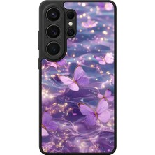 Samsung Galaxy S26 Ultra Uyumlu Kelebek Tasarımlı Glossy Premium Kılıf