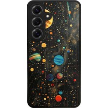 Samsung Galaxy S25 Uyumlu Uzay Tasarımlı Glossy Premium Kılıf