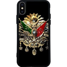 iPhone X/ Xs Uyumlu Osmanli Tugrasi Tasarımlı Glossy Premium Kılıf