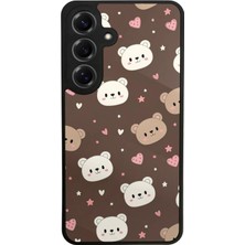 Samsung Galaxy S25 Uyumlu Ayı Tasarımlı Glossy Premium Kılıf