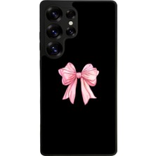 Samsung Galaxy S25 Ultra Uyumlu Kurdele Tasarımlı Glossy Premium Kılıf